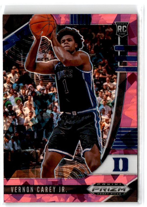 2020 Panini Prizm Draft Picks Collegiate Vernon Carey Jr. #27