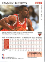 1997 Fleer Traditions Crystal Randy Brown #229