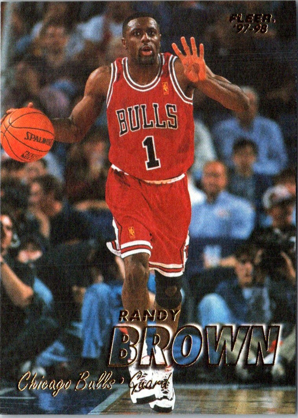 1997 Fleer Traditions Crystal Randy Brown #229