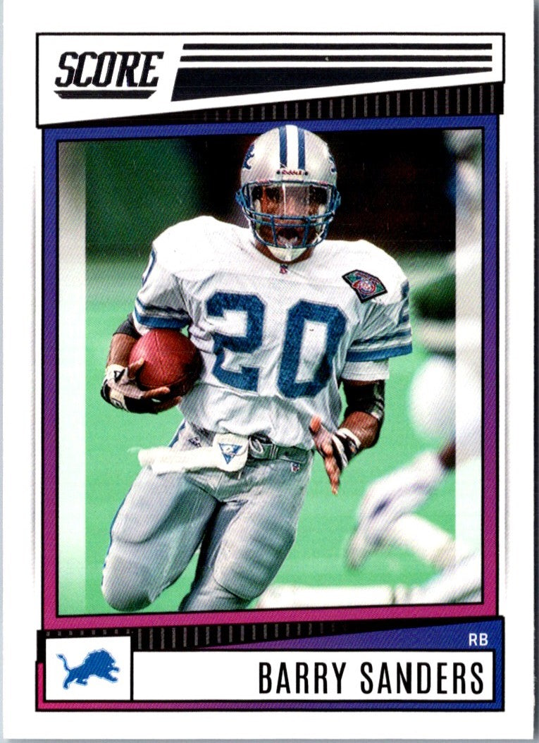 2022 Score Barry Sanders