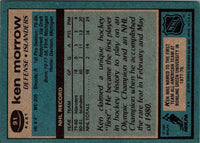 1981 O-Pee-Chee Ken Morrow #205