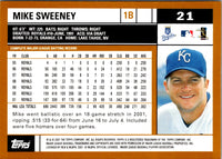 2002 Topps Mike Sweeney #21