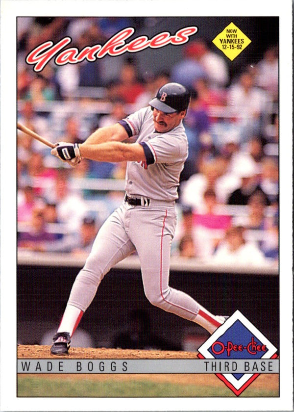 1993 O-Pee-Chee Wade Boggs #196
