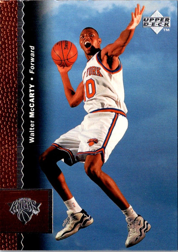 1996 Upper Deck Walter McCarty #263 Rookie