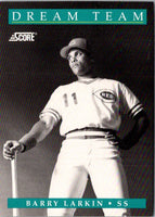 1991 Score Barry Larkin #888