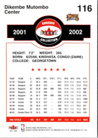 2001 Fleer Shoebox Dikembe Mutombo #116