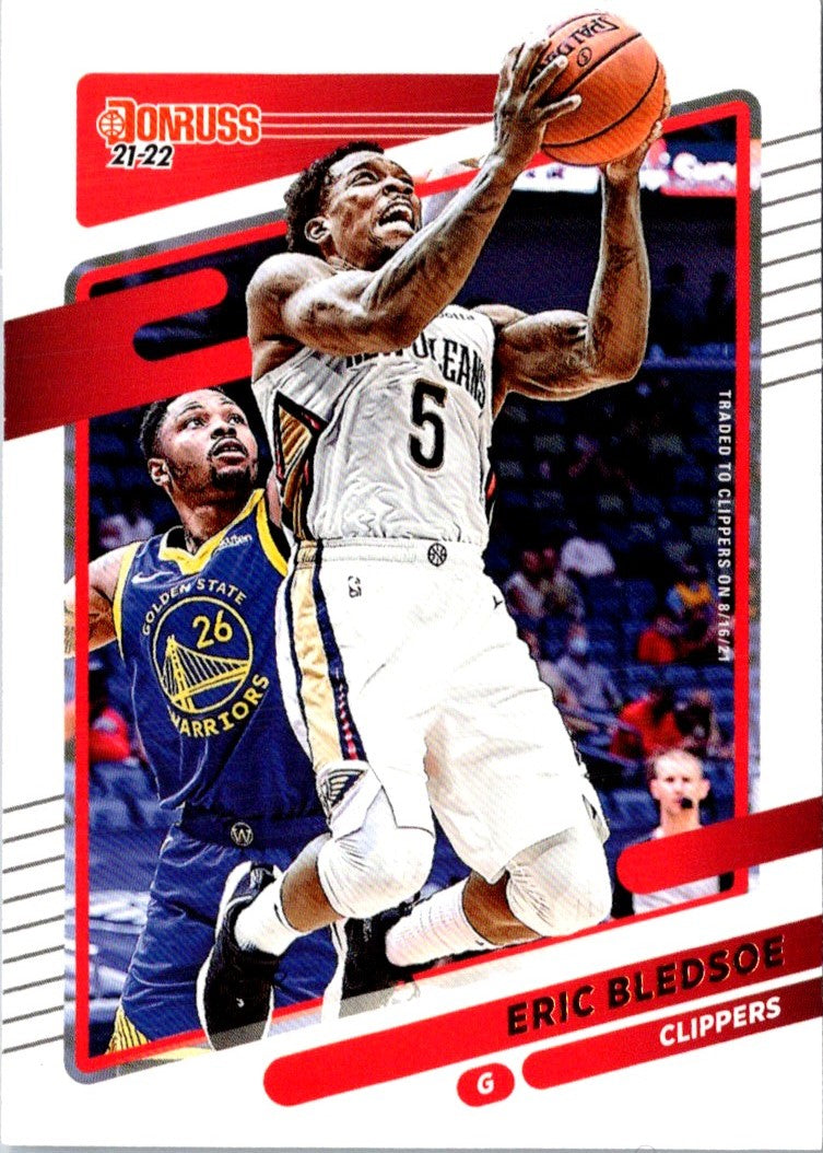 2021 Donruss Holo Red and Gold Laser Eric Bledsoe