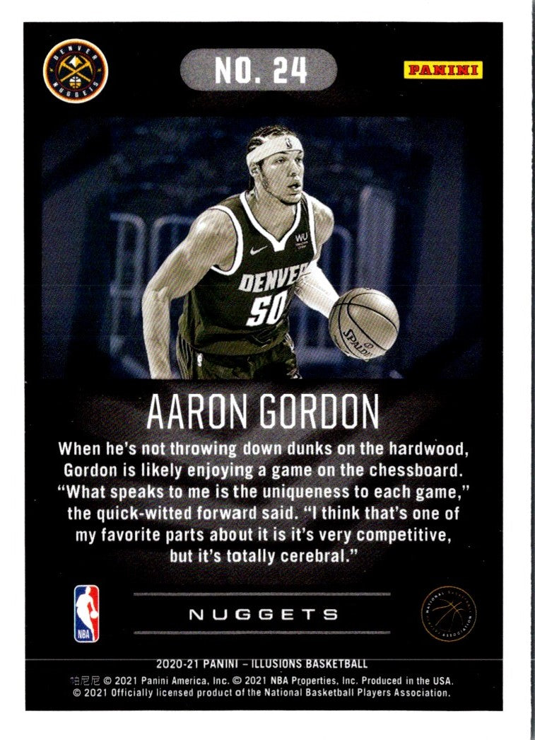 2020 Panini Illusions Aaron Gordon