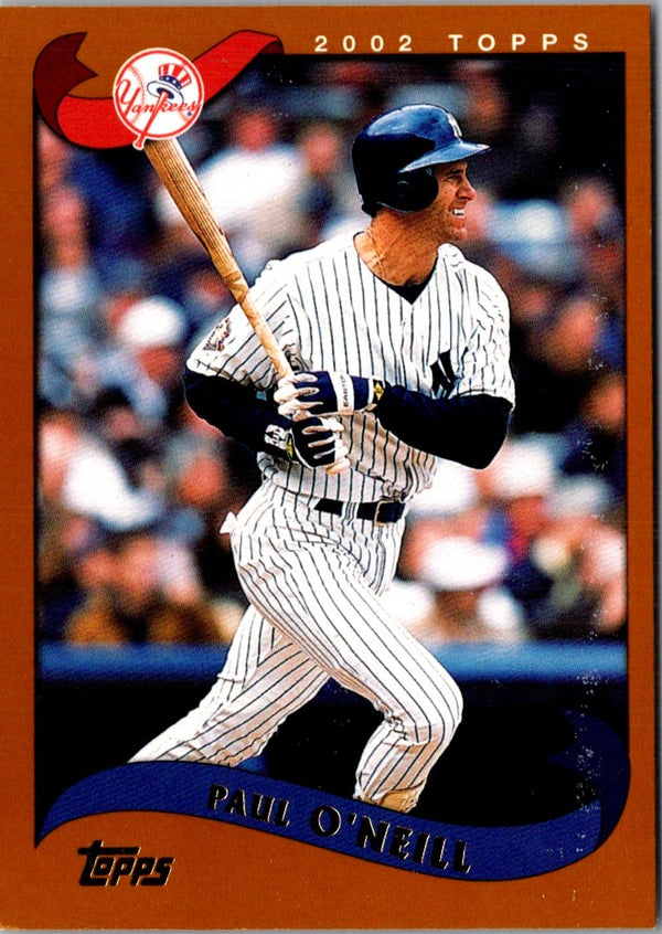 2002 Topps Limited Paul O'Neill #117