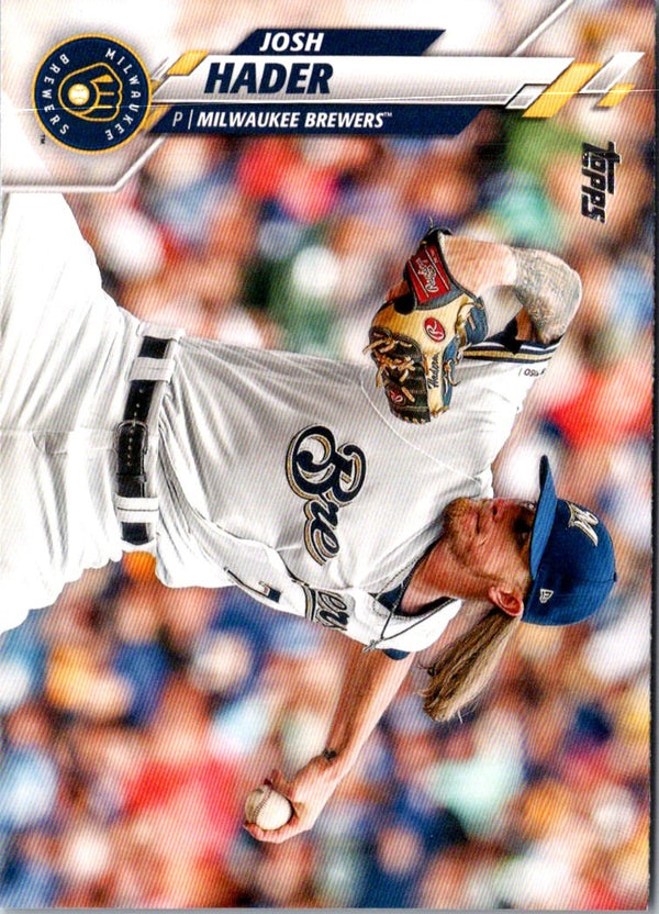 2020 Topps Blue Josh Hader #559