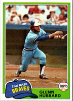 1981 O-Pee-Chee Glenn Hubbard #247