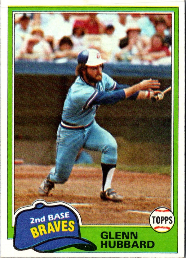 1981 O-Pee-Chee Glenn Hubbard #247