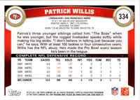 2011 Topps Patrick Willis #334