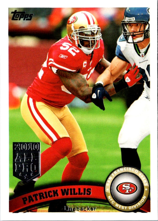 2011 Topps Patrick Willis #334