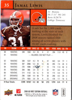 2009 Upper Deck First Edition Jamal Lewis #35