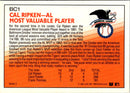 1992 Donruss Bonus Cards Cal Ripken Jr.