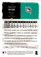 2000 Upper Deck Victory Preston Wilson #170