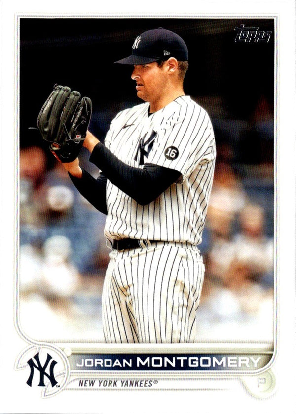 2022 Topps Jordan Montgomery #382