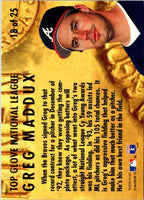 1994 Upper Deck All-Star Jumbos Gold Greg Maddux/Steve Avery #18