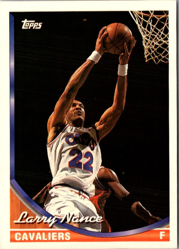 1993 Topps Gold Larry Nance #74