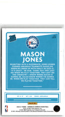 2020 Panini Chronicles Mason Jones