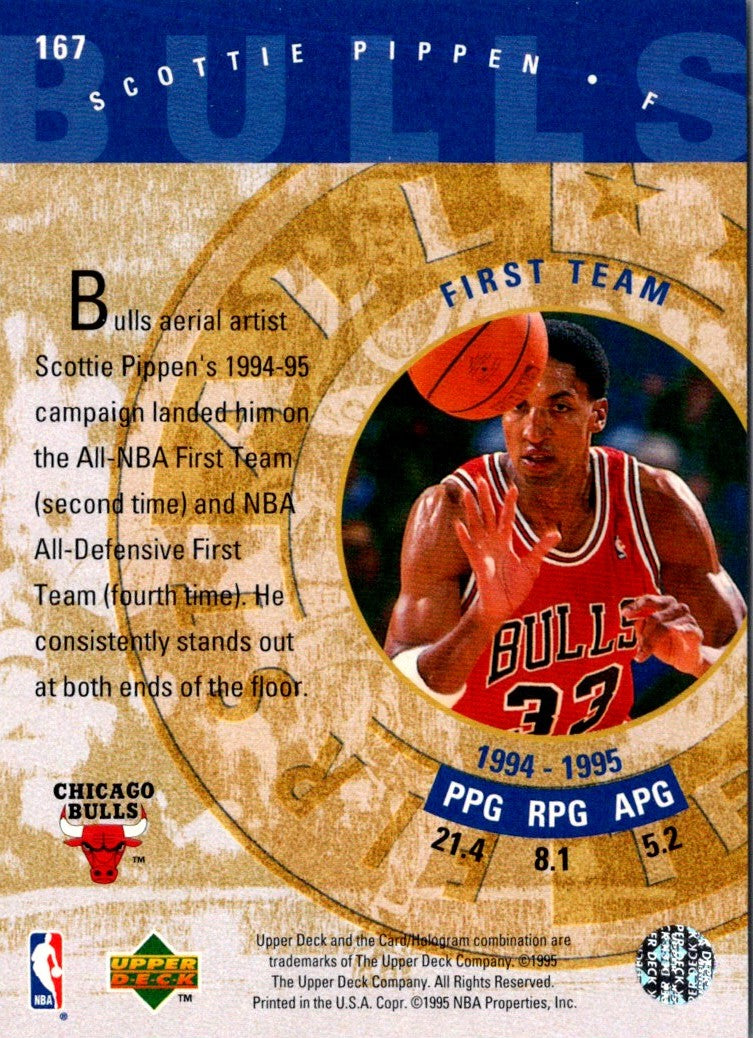 1995 Upper Deck Scottie Pippen