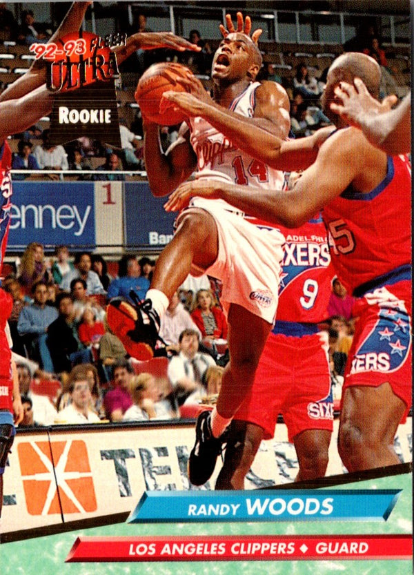 1992 Ultra Randy Woods #284 Rookie