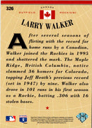 1996 Collector's Choice Larry Walker