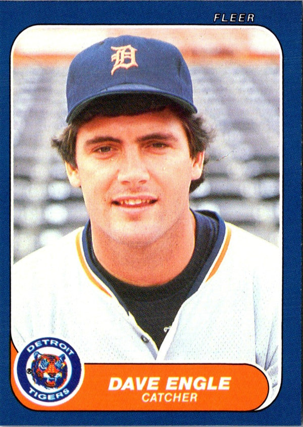 1986 Fleer Update Dave Engle #U-39