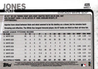 2019 Topps Nate Jones #409