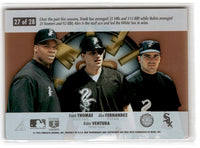 1996 Select Team Nucleus Robin Ventura/Alex Fernandez/Frank Thomas #27