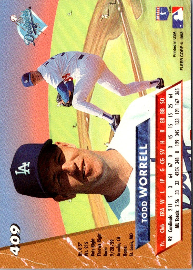 1993 Ultra Todd Worrell