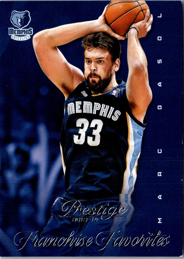 2013 Panini Prestige Franchise Favorites Marc Gasol #15