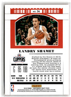 2019 Panini Contenders Draft Picks Ticket Red Foil Landry Shamet #36