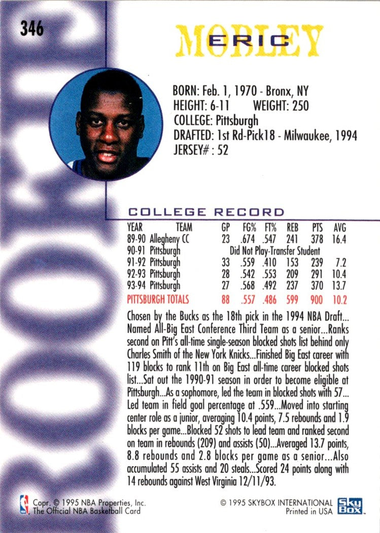 1994 Hoops Eric Mobley