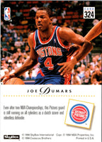 1993 SkyBox Joe Dumars #324