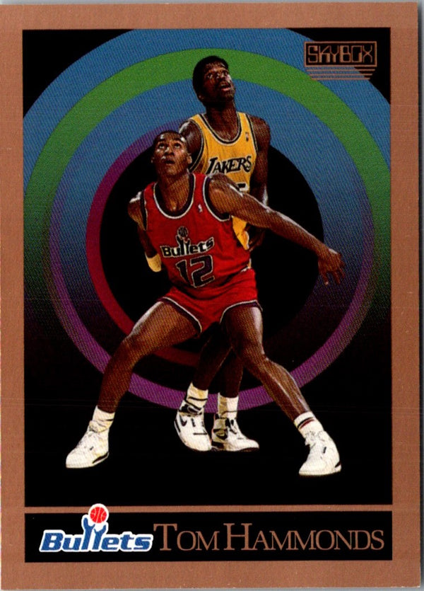 1990 SkyBox Tom Hammonds #289 Rookie
