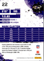 2010 Score Mark Clayton #22
