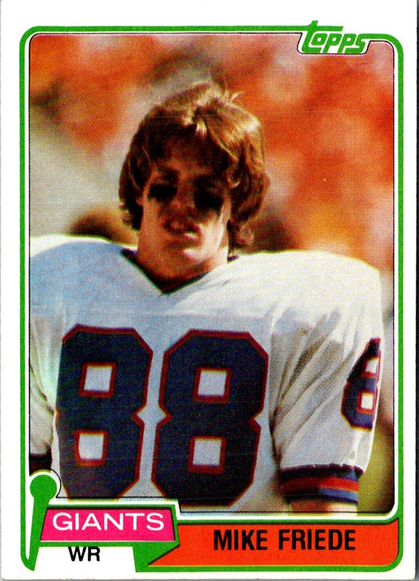 1981 Topps Mike Friede #3