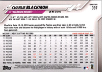 2020 Topps Charlie Blackmon #397