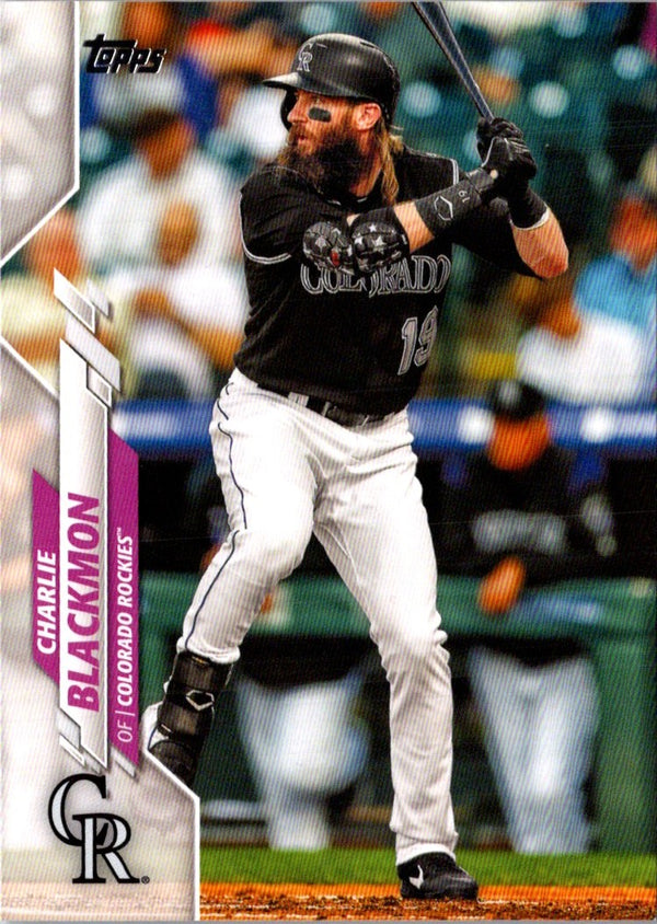 2020 Topps Charlie Blackmon #397