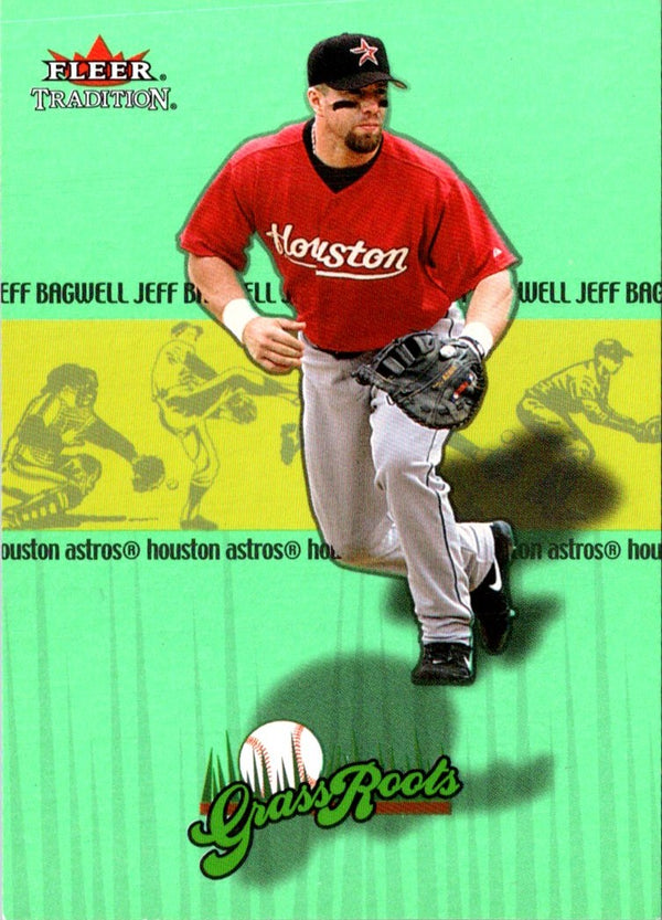 2002 Fleer Tradition Grass Roots Jeff Bagwell #8 GR