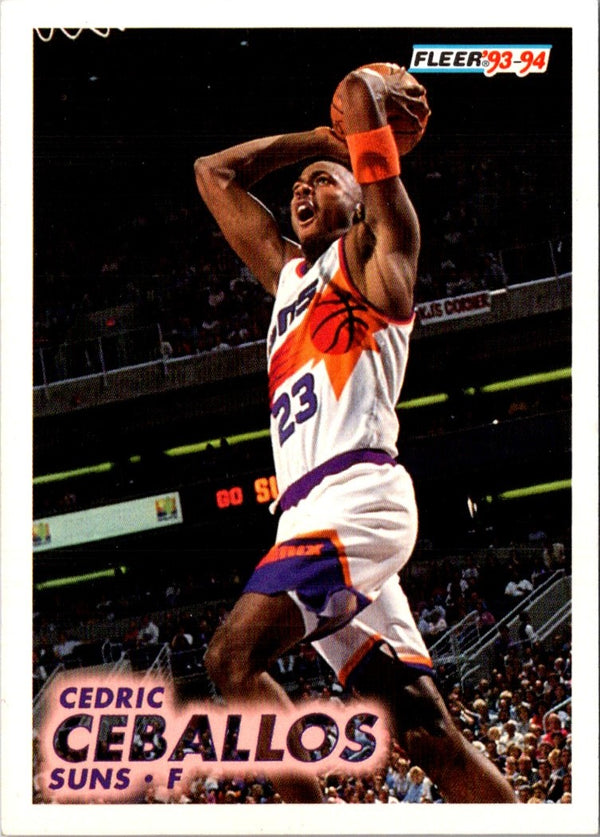 1993 Fleer Cedric Ceballos #164