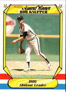 1987 Fleer Award Winners Bob Knepper