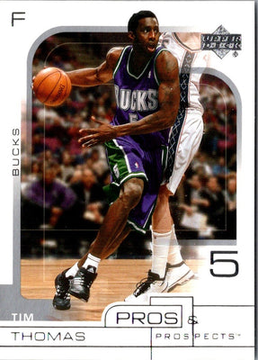 2001 Upper Deck Hardcourt Tim Thomas #47