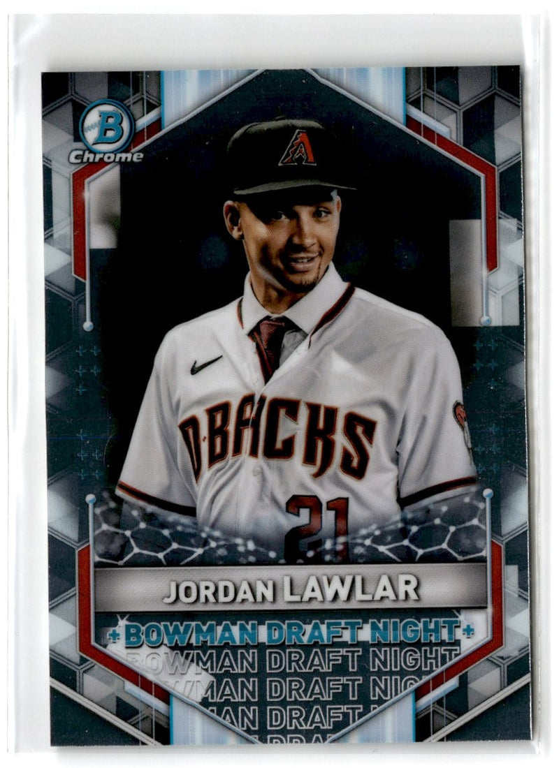 2021 Bowman Draft Night Jordan Lawlar