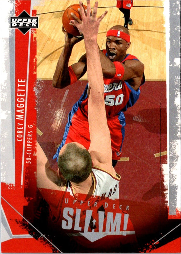 2005 Upper Deck Slam Corey Maggette #34