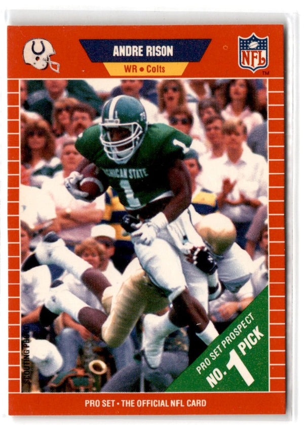 1989 Pro Set Andre Rison #497 Rookie
