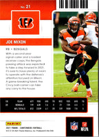 2021 Panini Contenders Red Zone Joe Mixon #21