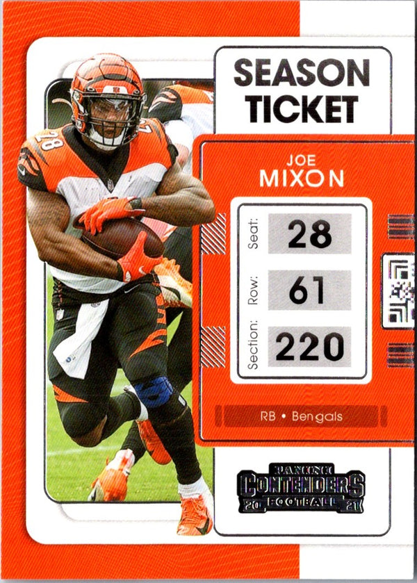 2021 Panini Contenders Red Zone Joe Mixon #21